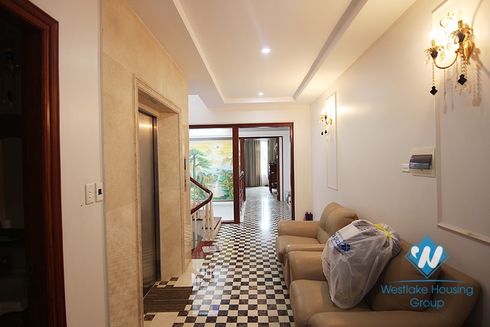 Gorgerous 04 bedrooms house with fully furnished  for lease in Tay Ho area.